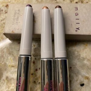Mally Beauty Eyeshadow Stick Set - Purple, Gold, Brown